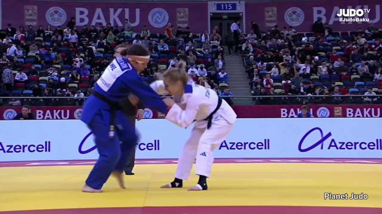 Tamar MALCA 🇮🇱 🆚️ Tara BABULFATH 🇸🇪 | 2 раунд/-48кг | Большой Шлем Баку 2024