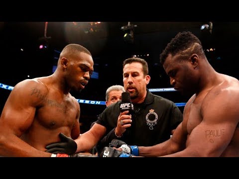 UFC 289: Jon Jones versus Francis Ngannou the MEGAFIGHT!!! background