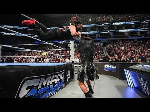 Jacob Fatu attacks Drew McIntyre _ WWE Smackdown 6 February 2026