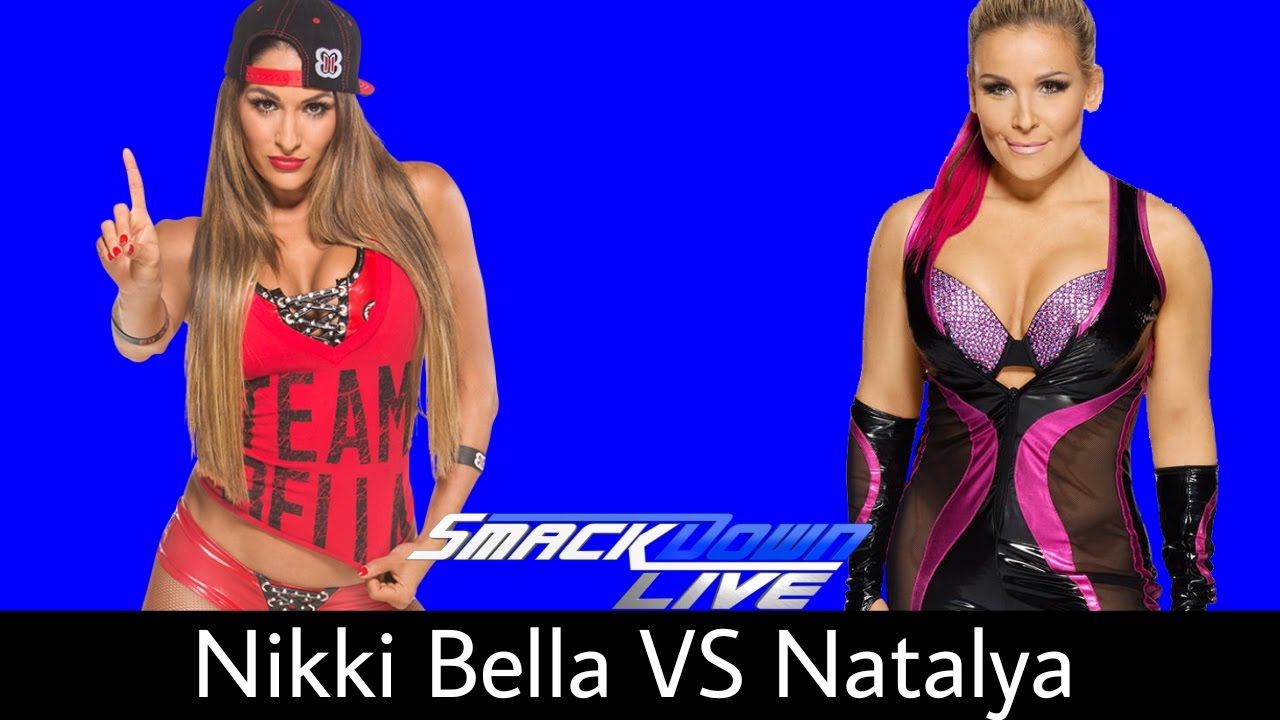 720pHD WWE SmackDown Live 2017.01.10 Natalya vs Nikki Bella backdrop