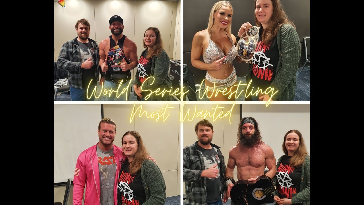 World Series Wrestling - Most Wanted Sydney VLOG background