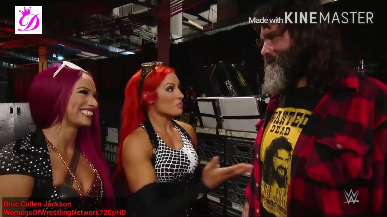 720pHD WWE Raw 2016.07.18 Sasha Banks, Becky Lynch & Mick Foley backdrop