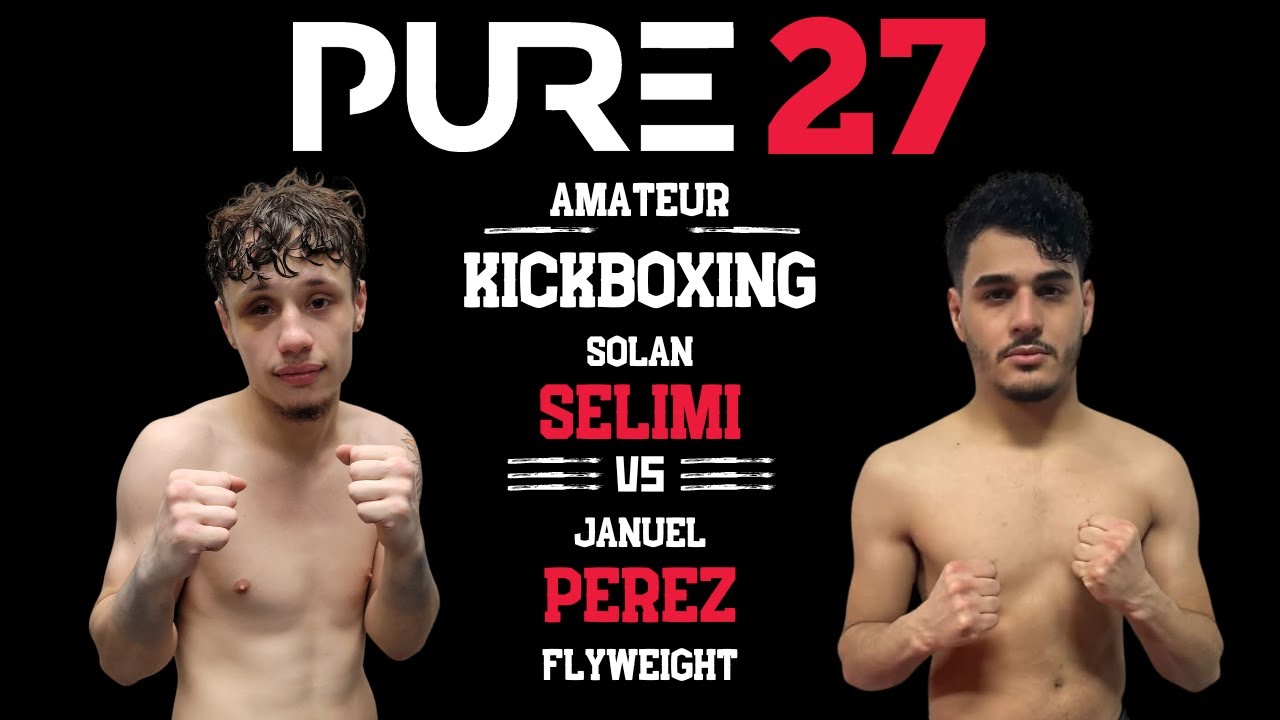 Solan Selimi vs Januel Perez - PURE FC 27 background