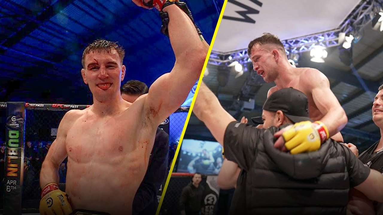 Explosive Finishers Set to Collide! | James Sheehan vs. Justin Burlinson | CW 188 Dublin Main Event background