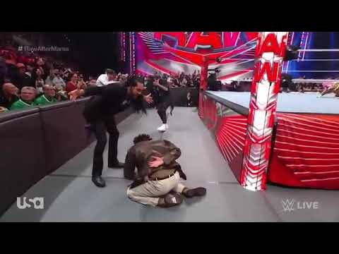 Dominic Attacks Rey Mysterio, WWE Raw, April 03 2023