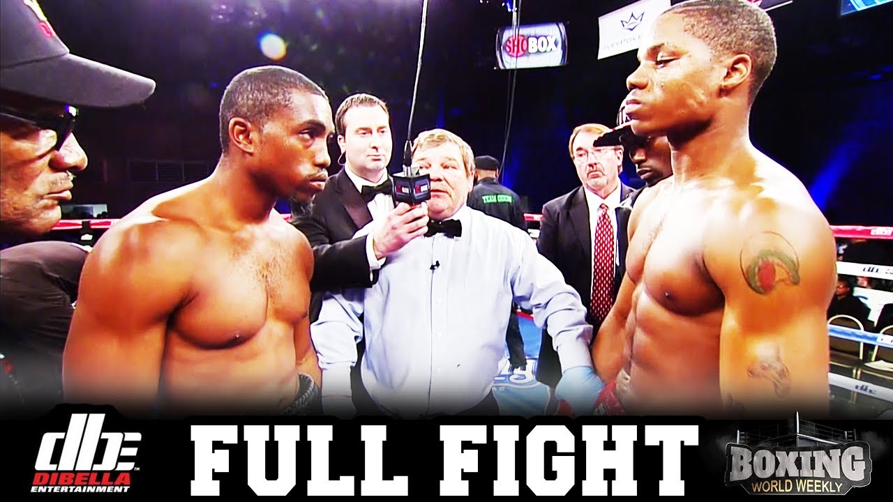 ANTOINE DOUGLAS vs. MARQUIS DAVIS | FULL FIGHT | BOXING WORLD WEEKLY background
