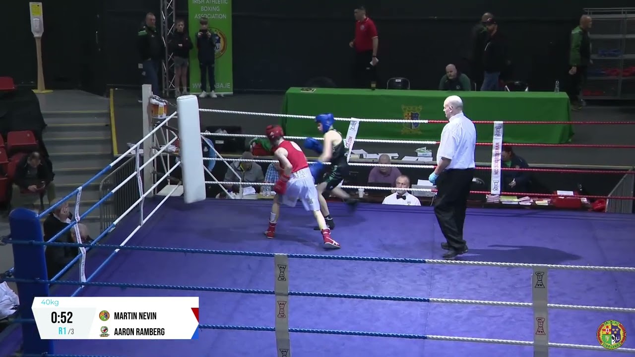 2024 National BG3 Championship: 40kg Martin Nevin (Shuffler M) v Aaron Ramberg (Celtic Eagles) background
