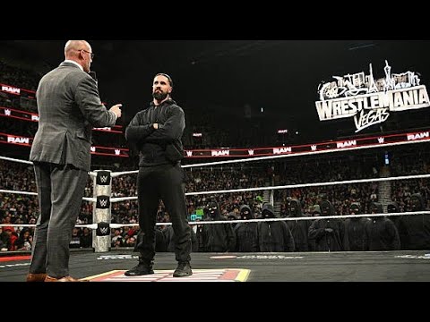 Seth Rollins confronts Adam Pearce _ WWE RAW 9 March 2026