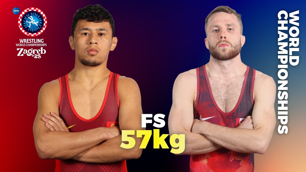 Garette Austin SAUNDERS (CAN) vs. Bekzat ALMAZ UULU (KGZ). WORLD WRESTLING CHAMPIONSHIPS 2025 | 57Kg