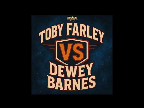 PWA Wrestling: Toby Farley vs Dewey Barnes 07-25-25 background