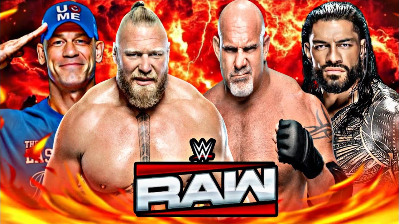 Roman Reigns & Goldberg Vs Brock Lesnar & John Cena WWE Raw 12Mar 2026 WWE2K26 Simulation-FULL MATCH