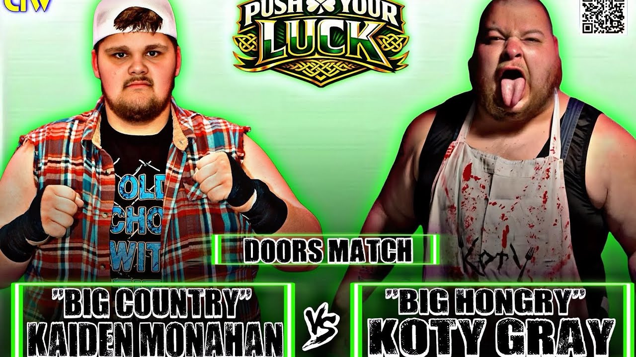 CIW: Koty Grey vs. Kaiden Monahan (Doors Match) + Andy Chene Interferes 3/8/26  