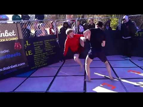 KOREAN MMA FIGHTER VS STREET FIGHTER background