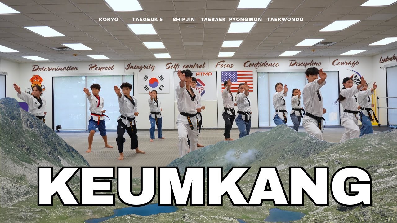 Taekwondo Keumkang Poomsae background