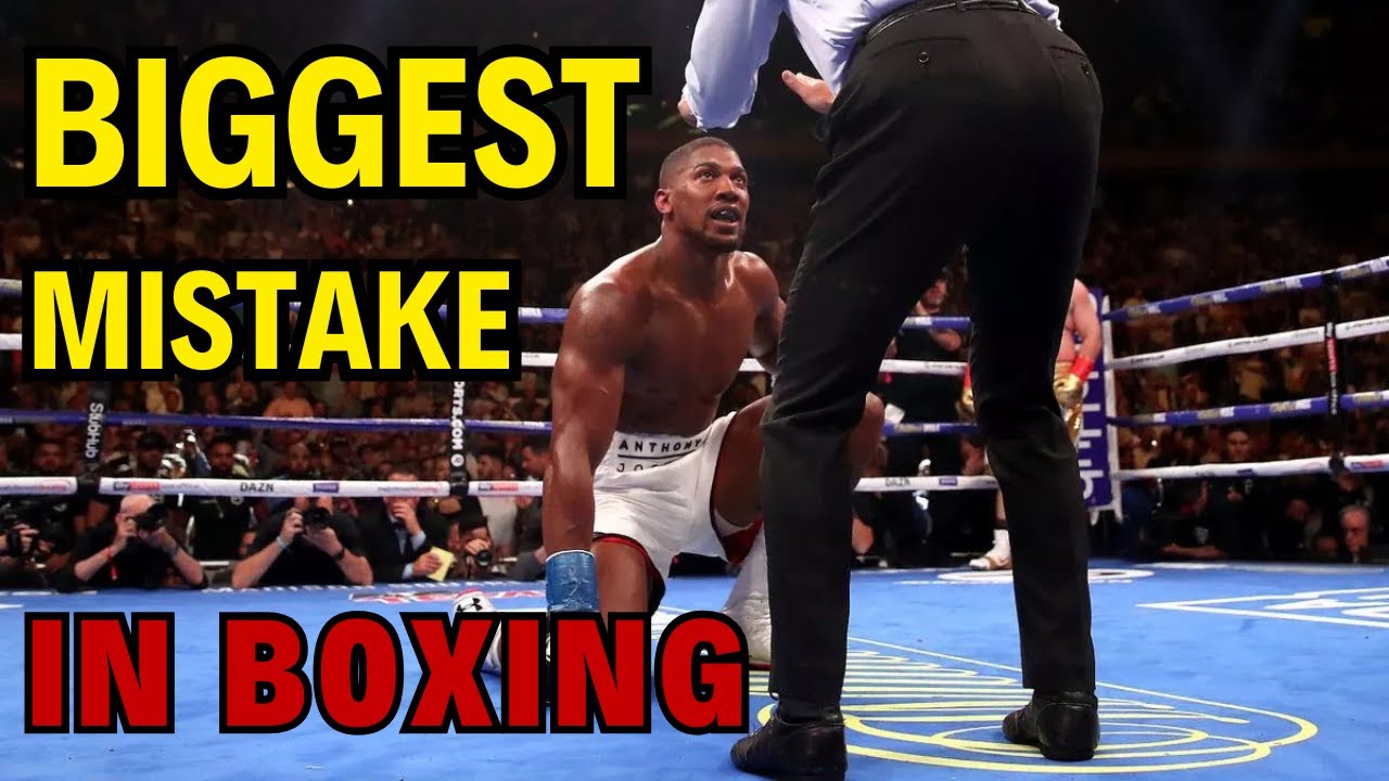 The BIGGEST Mistake In Boxing background