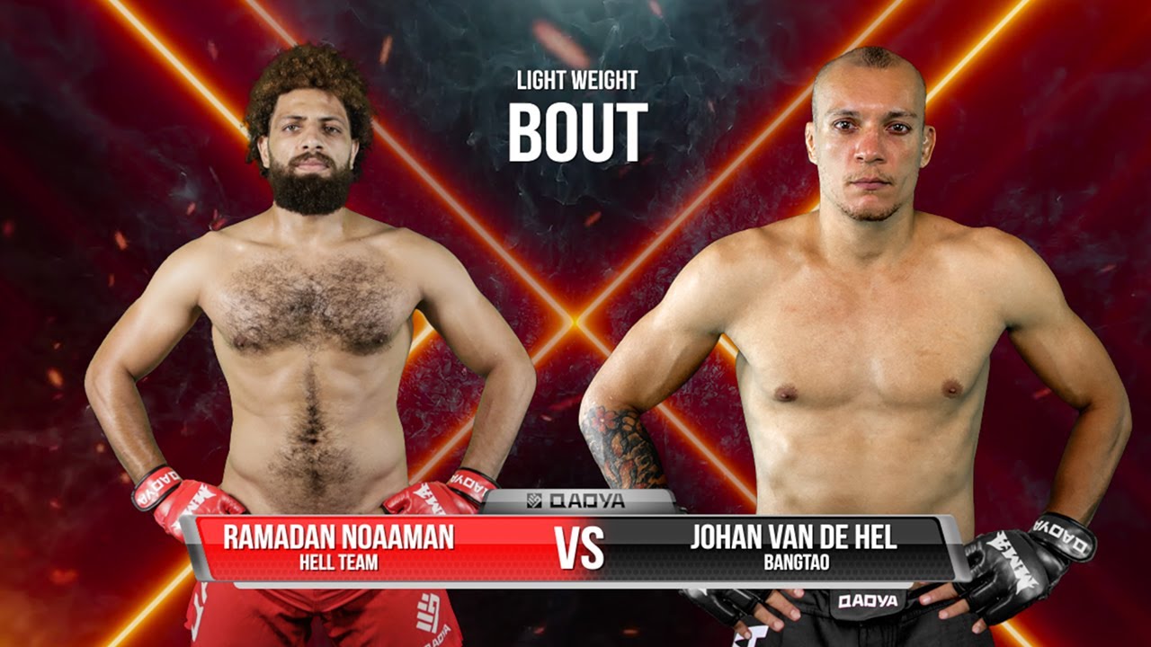 Johan Van De Hel vs. Ramadan Noaaman | FULL FIGHT | Qadya 002 #Qadya #mma #fight #fightnight
