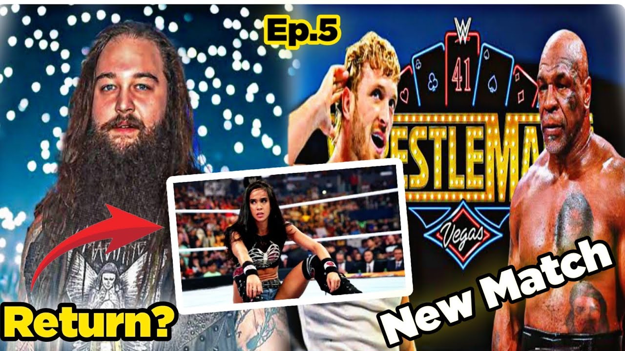 Bray Wyatt Return "Edge" Name Trademark Logan Vs Tyson Match Finn balor and Jd Mcdonagh Title Reign. background