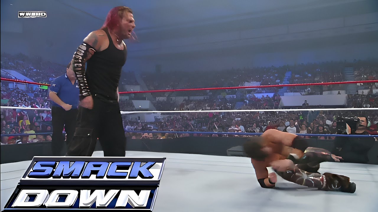 Jeff Hardy vs John Morrison SMACKDOWN! Jul 04,2008 background