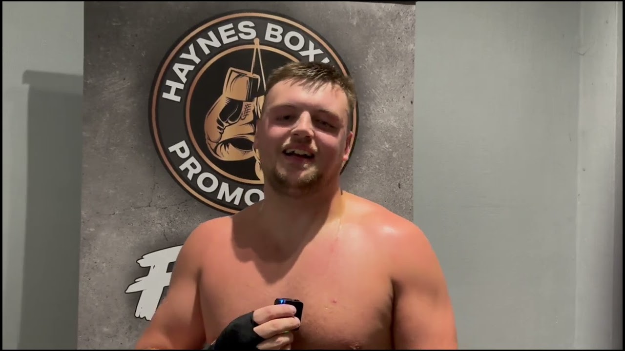 Lewis Macmillan Reacts to 2nd Round Stoppage Victory | Fight Night 13