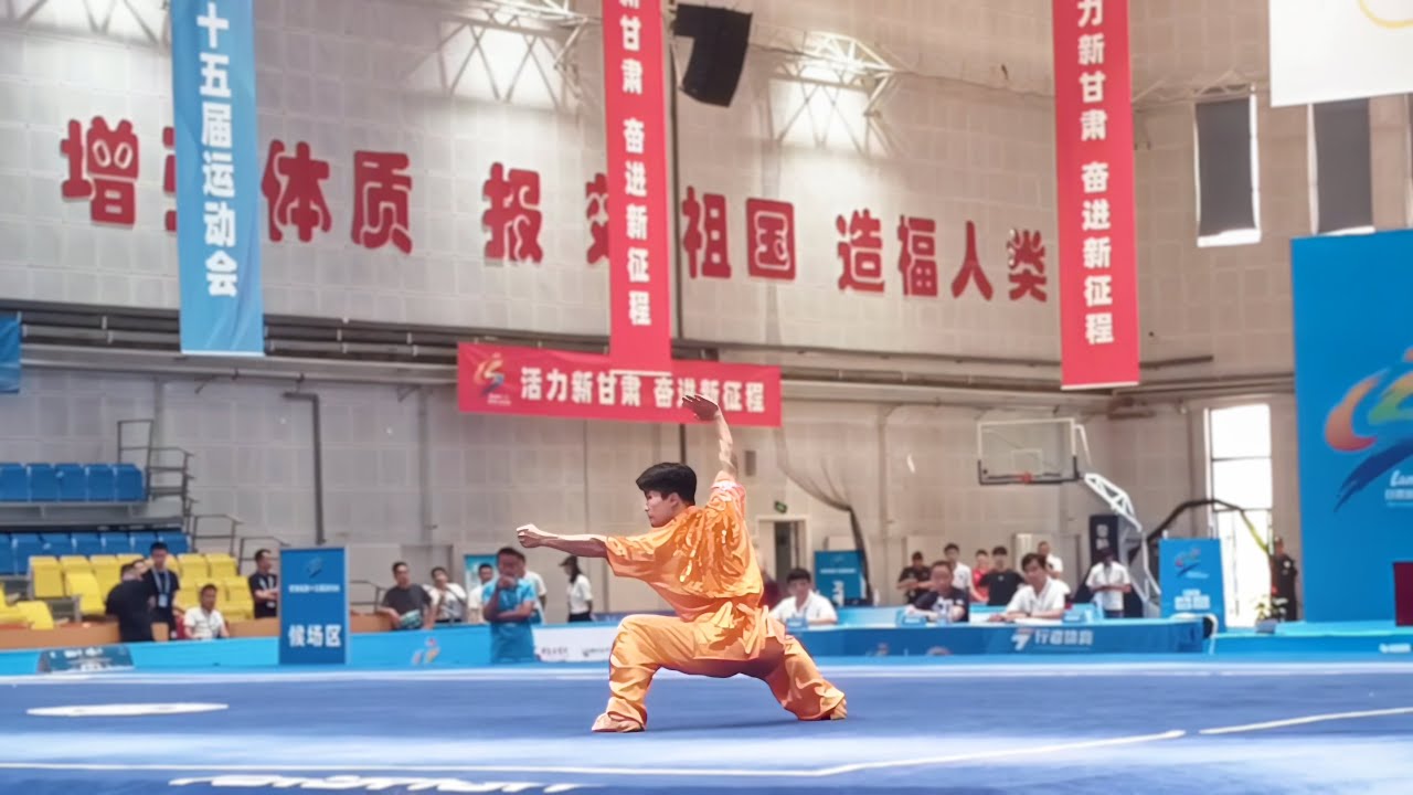 Explosive Changquan - testing in Gansu for the next China Taolu Nationals