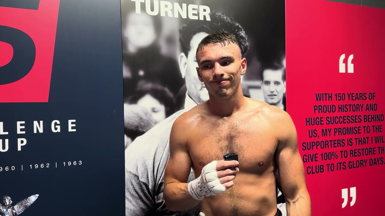 Kai Gale Post-Fight Interview | Pro Debut Win in Wakefield background