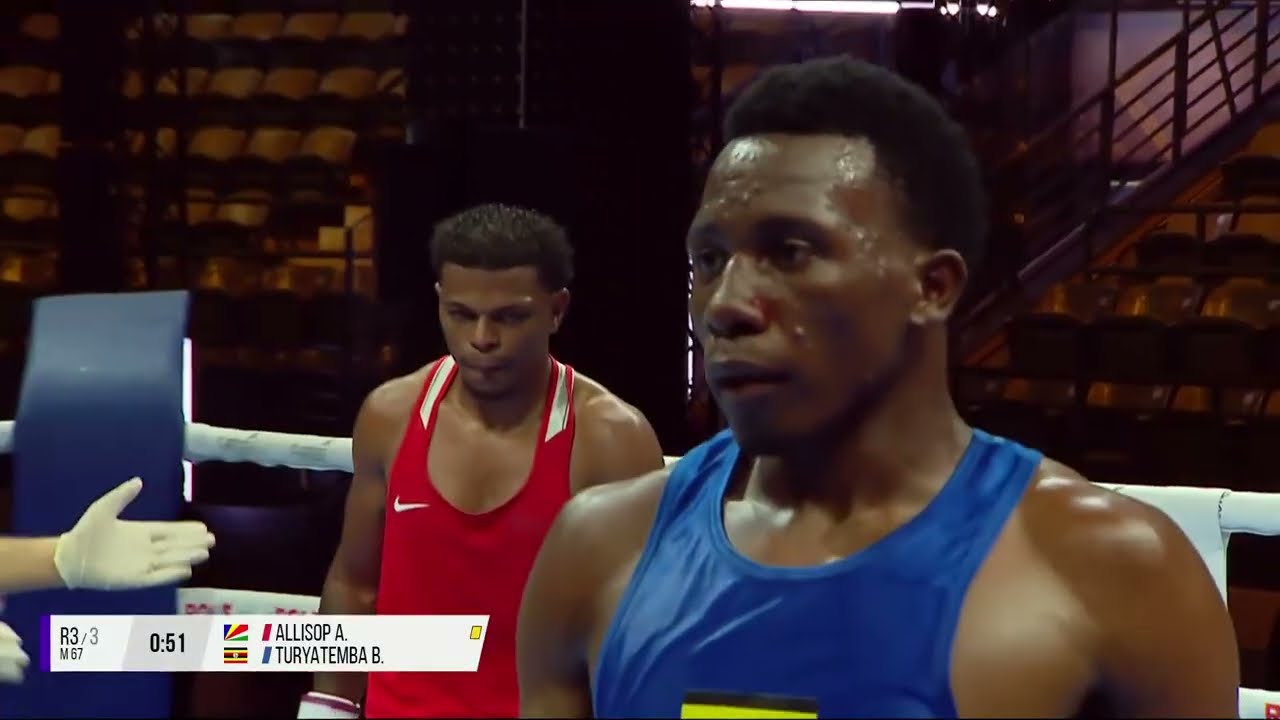 Bob Turyatemba (UGA) vs. Andrique Allisop (SEY) IBA World Championships 2025 (67kg)