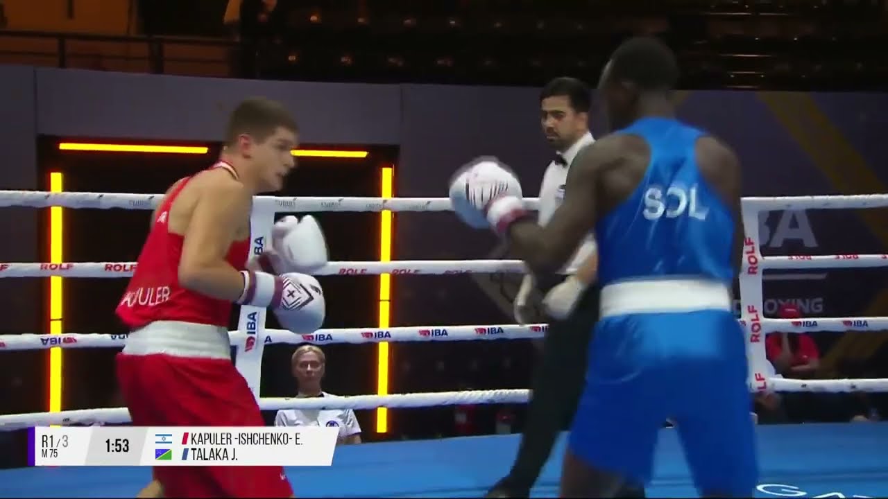 Miroslav Kapuler (ISR) vs. Osward Talaka (SOL) IBA World Championships 2025 (75kg)