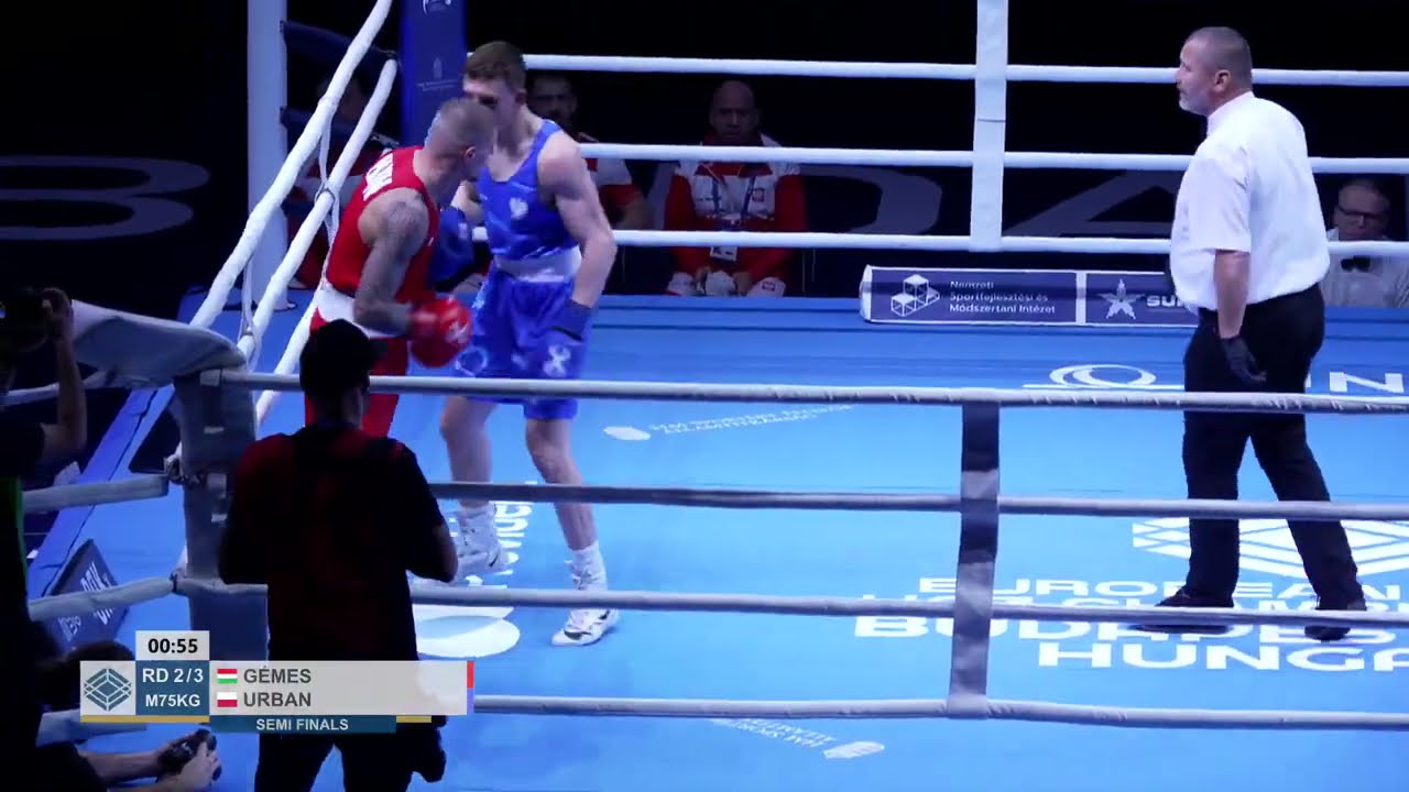 Levente Gémes (HUN) vs. Mateusz Urban (POL) European U23 Championships 2025 SF's (75kg)