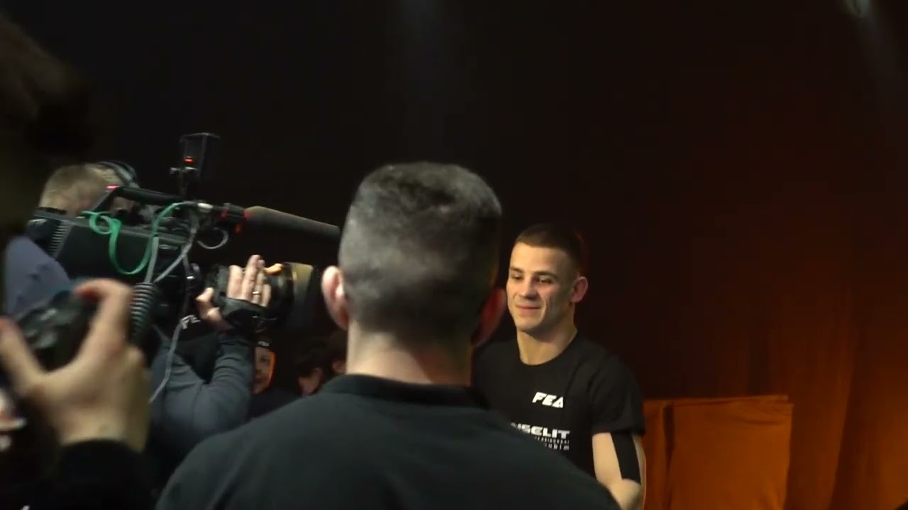 Highlights lightweight bout MMA rules Gheorghe Balaur vs Gheorghe Pavlov backdrop