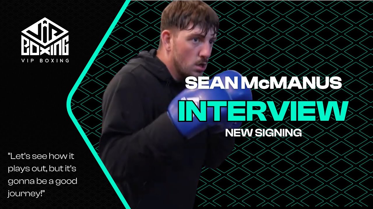 NEW SIGNING! | Sean McManus turns over to the pro ranks with VIP background