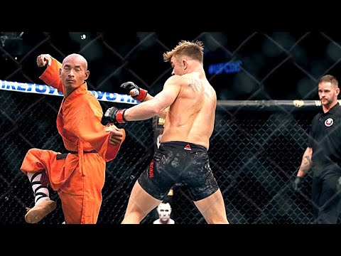 Kung Fu Monk vs UFC Fighters | Kung Fu vs MMA backdrop