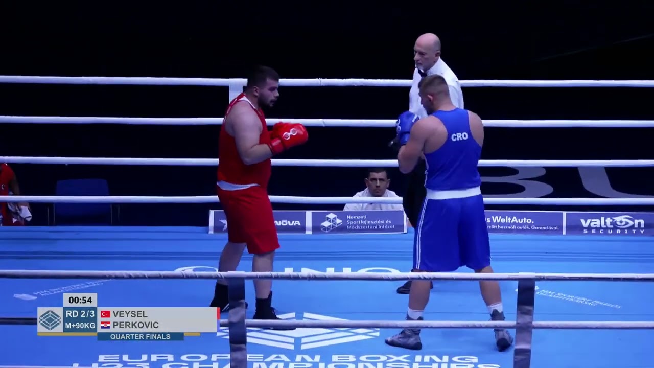 Marki Perković (CRO) vs. Veysel Turan Şahin (TUR) European U23 Championships 2025 QF's (90+kg)