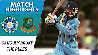 Sourav Ganguly Broke the Rules | The Birth of India’s Aggressive Batting | India vs Bangladesh 2000