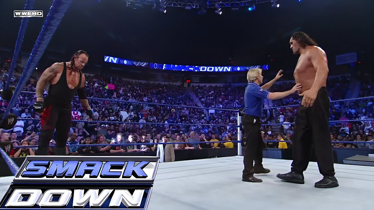 The Undertaker vs The Great Khali SMACKDOWN! Oct 17,2008 background