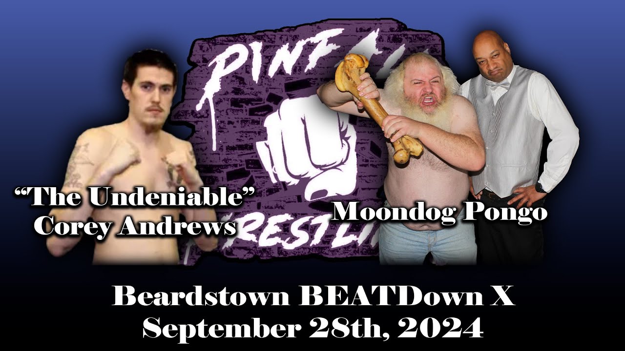 Pinfall Wrestling FULL MATCH - Moondog Pongo vs. Corey Andrews