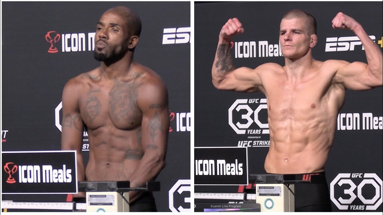UFC Vegas 80 Weigh-Ins: Grant Dawson vs Bobby Green