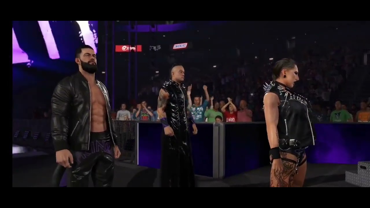 WWE 2K23 JUDGEMENT DAY - OFFICIAL GROUP ENTRANCE! background