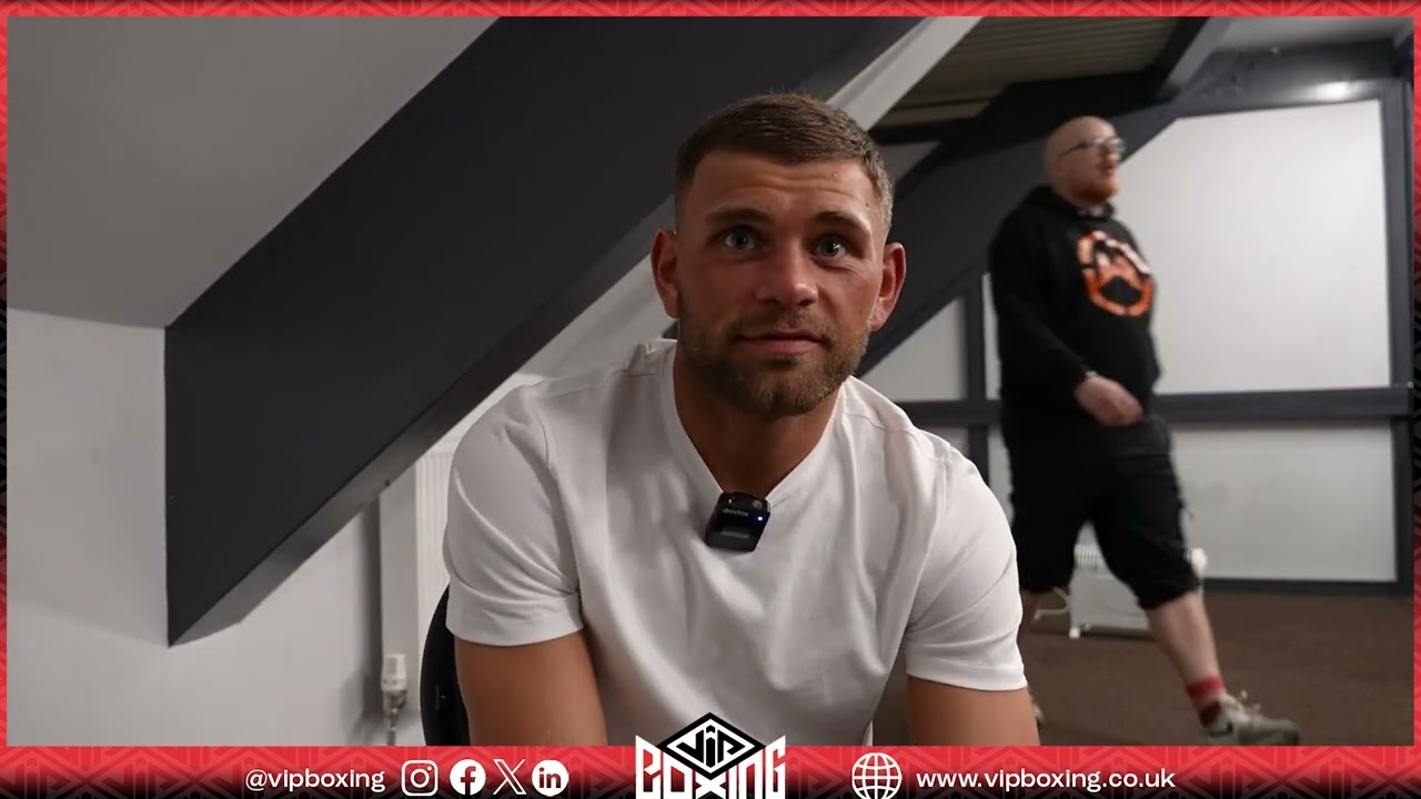 đ BEN MARKSBY STOPS LEVI KINSIONA IN THE 2ND ROUND IN NEWCASTLE - POST FIGHT INTERVIEW đ„ background