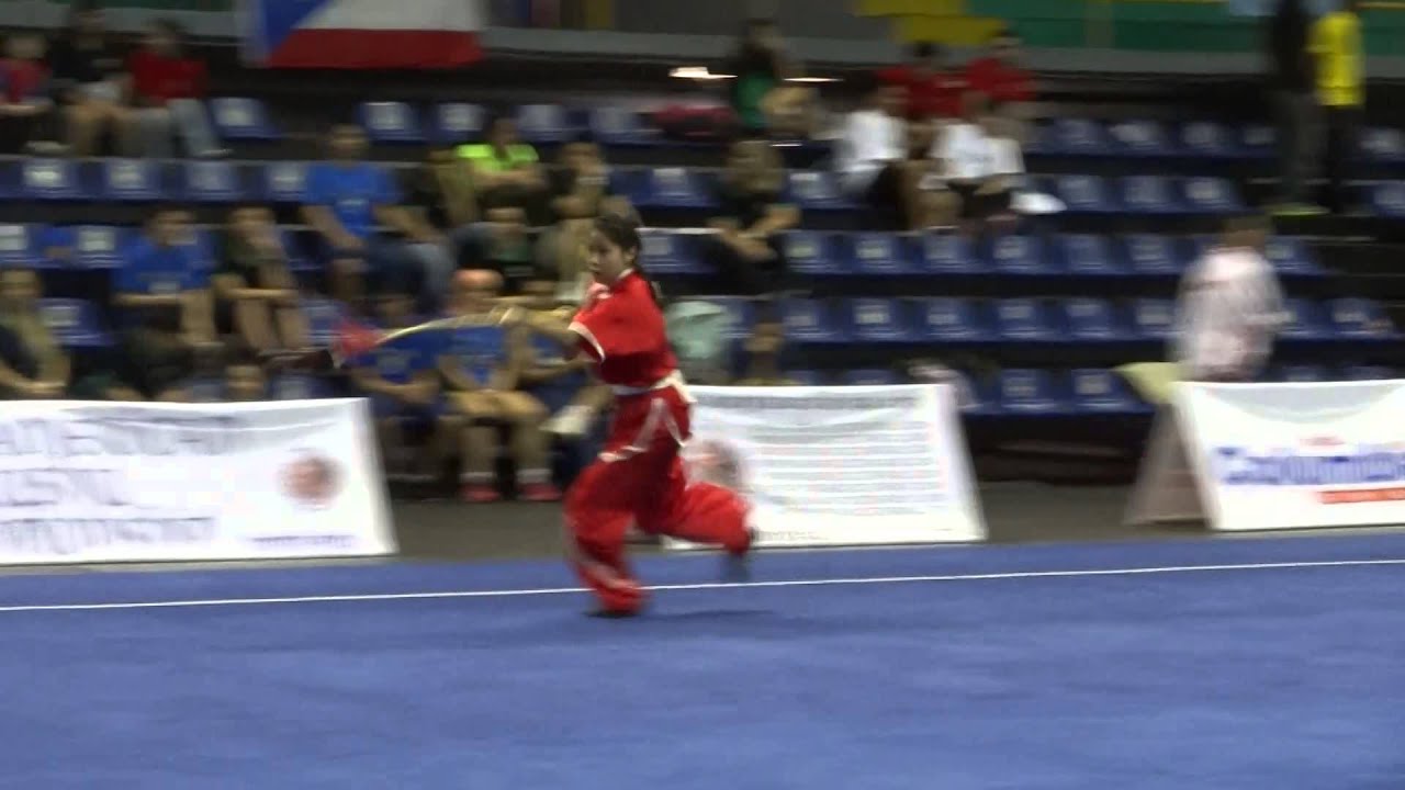 10PAWC Taolu Junior A Women Qiangshu Canada Sarah Lam 8.57 background