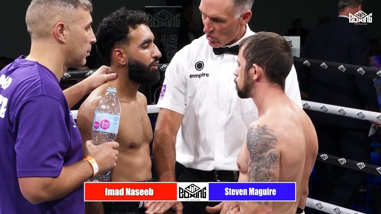 IMAD NASEEB v STEVEN MAGUIRE - Full Fight background
