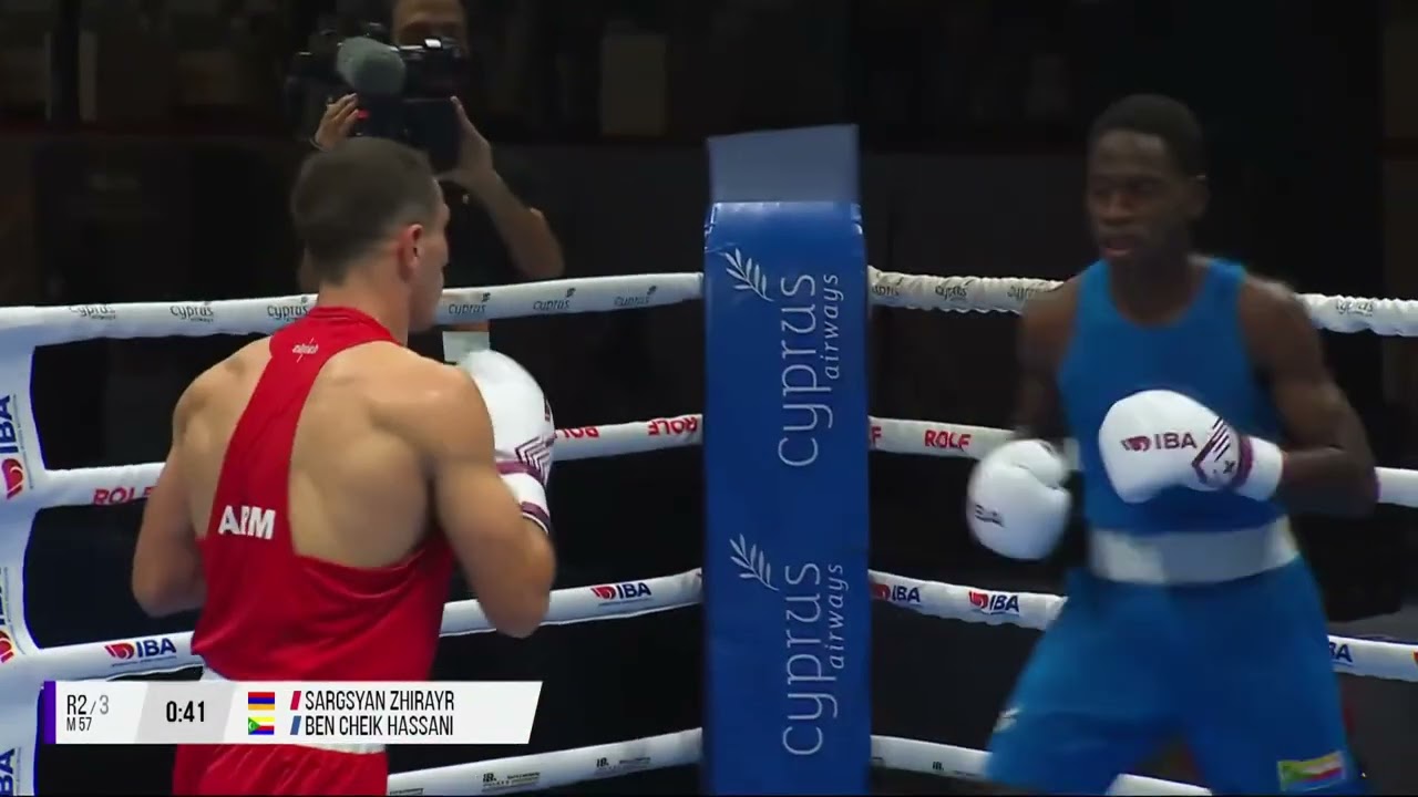 Zhirayr Sargsyan (ARM) vs. Ben Cheik Hassani (COM) IBA World Championships 2025 (57kg)