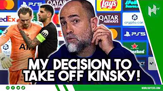 WRONG DECISION to start Kinsky? | Igor Tudor | Atletico 5-2 Spurs