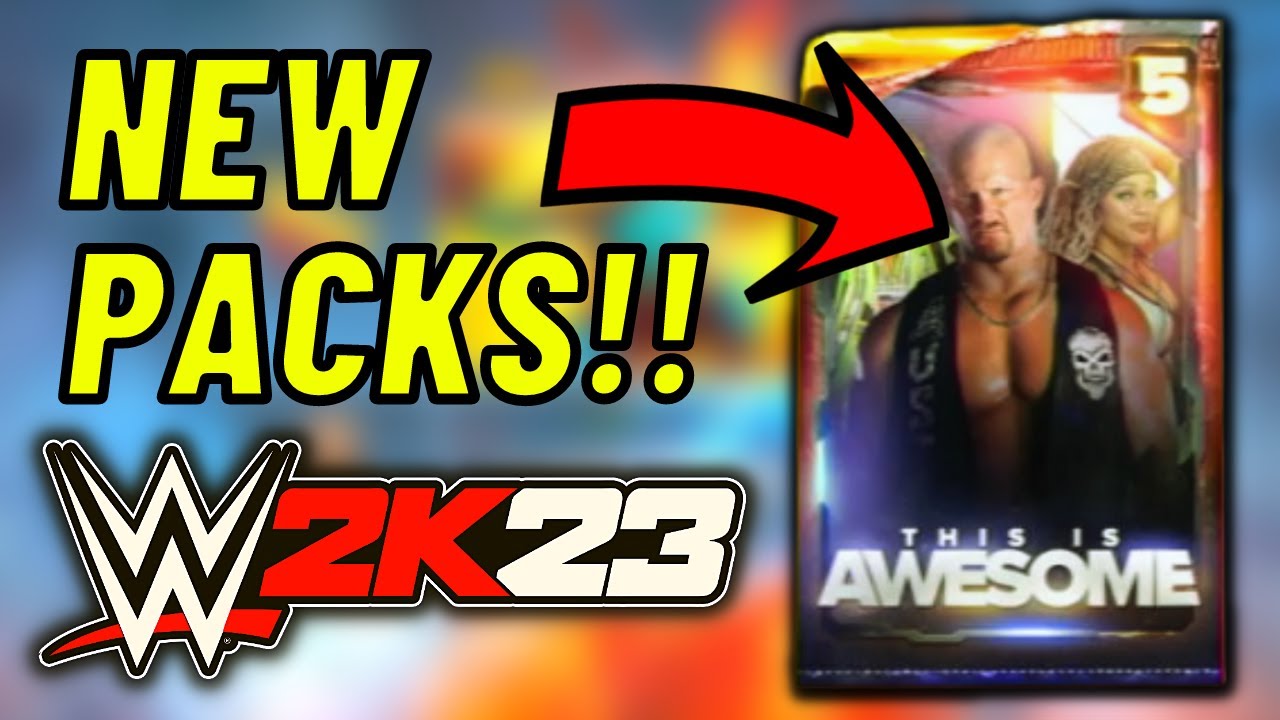 WWE 2K23 THIS IS AWESOME PACKS! Claiming Action Figure Cena! (MyFaction) background