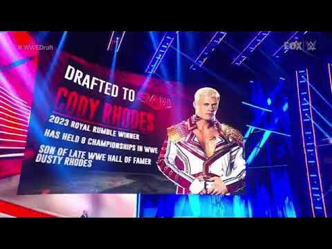 WWE Draft 2023 Round 1, WWE SmackDown, April 28 2023 background