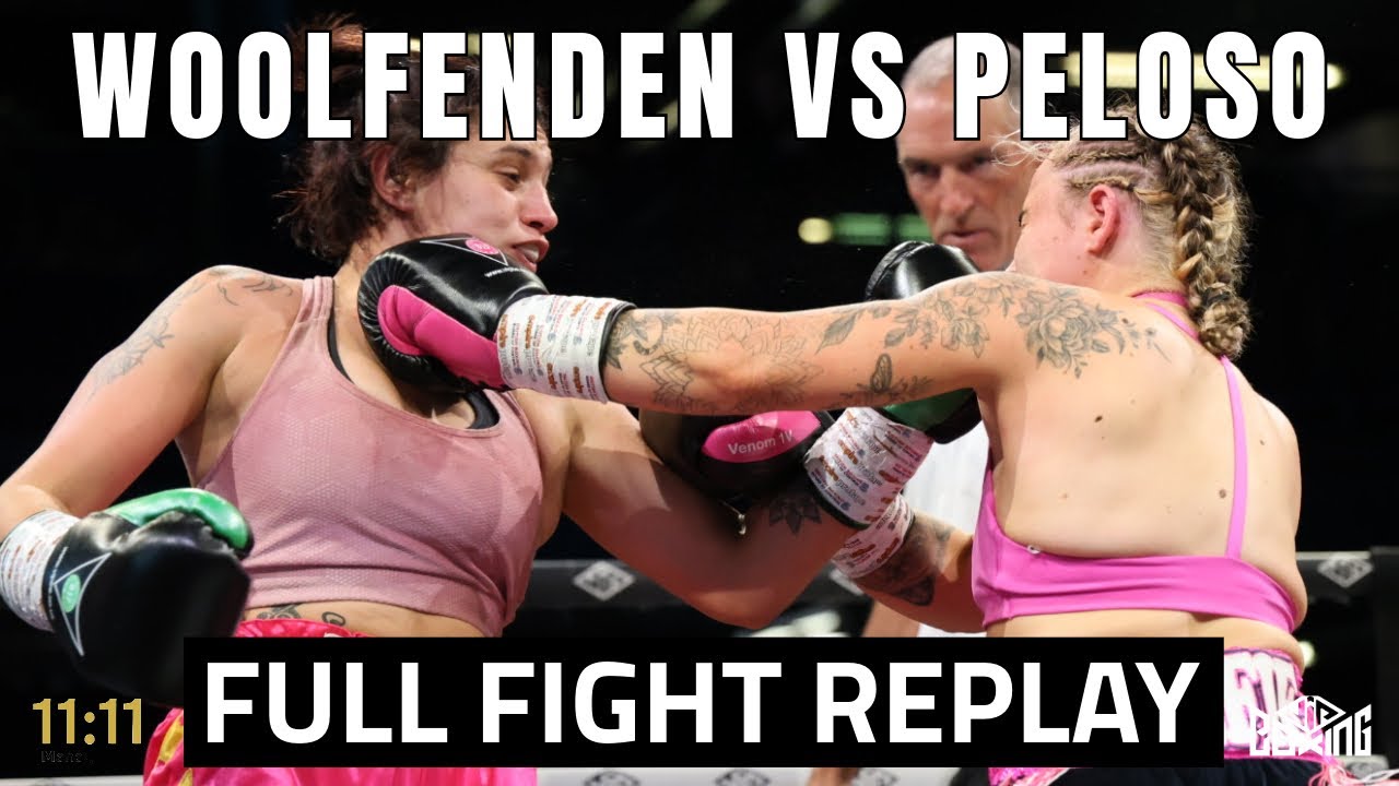 Jessica Woolfenden vs Naila Abigail Peloso | Full Fight | Bolton | June 7