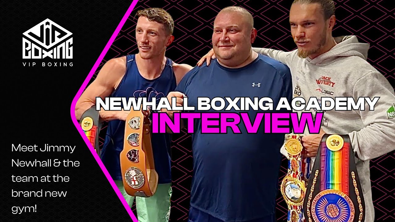 VIP Boxing visits Newalls Boxing Academy on the opening day of their new gym in Ashton-Under-Lyne. background