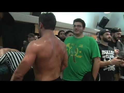 LeRae, Ryan, Hero & Bailey vs. Bucks, Cole & Strong | PWG Intergender 8-Person Tag Wrestling Match background