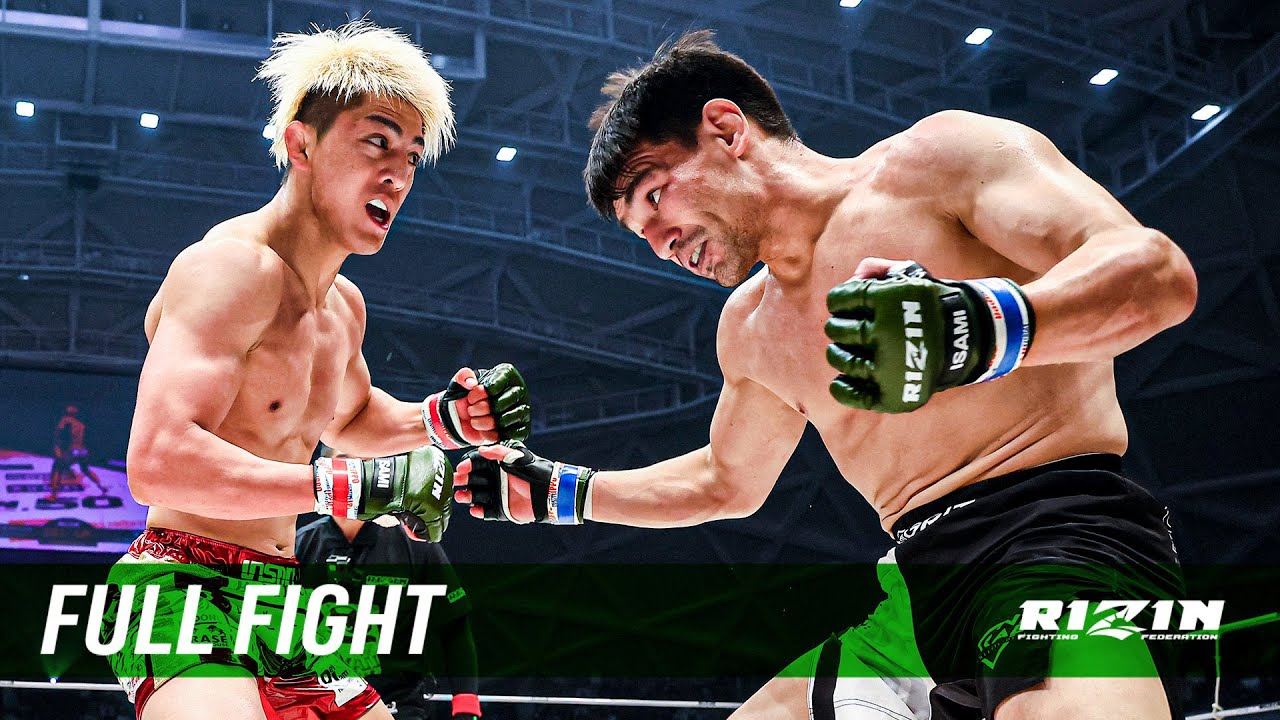 Full Fight | 鈴木千裕 vs. カルシャガ・ダウトベック / Chihiro Suzuki vs. Karshyga Dautbek - RIZIN.50 background