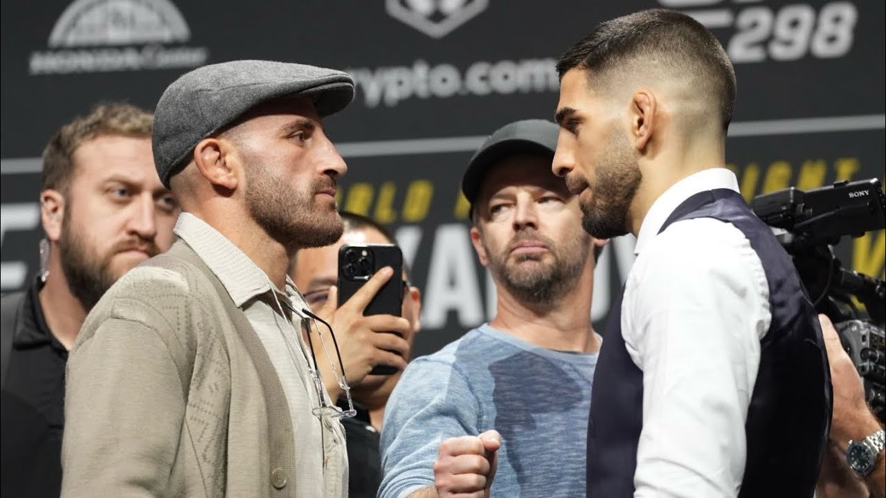 UFC 298 FACE-OFFS: Alexander Volkanovski vs Ilia Topuria