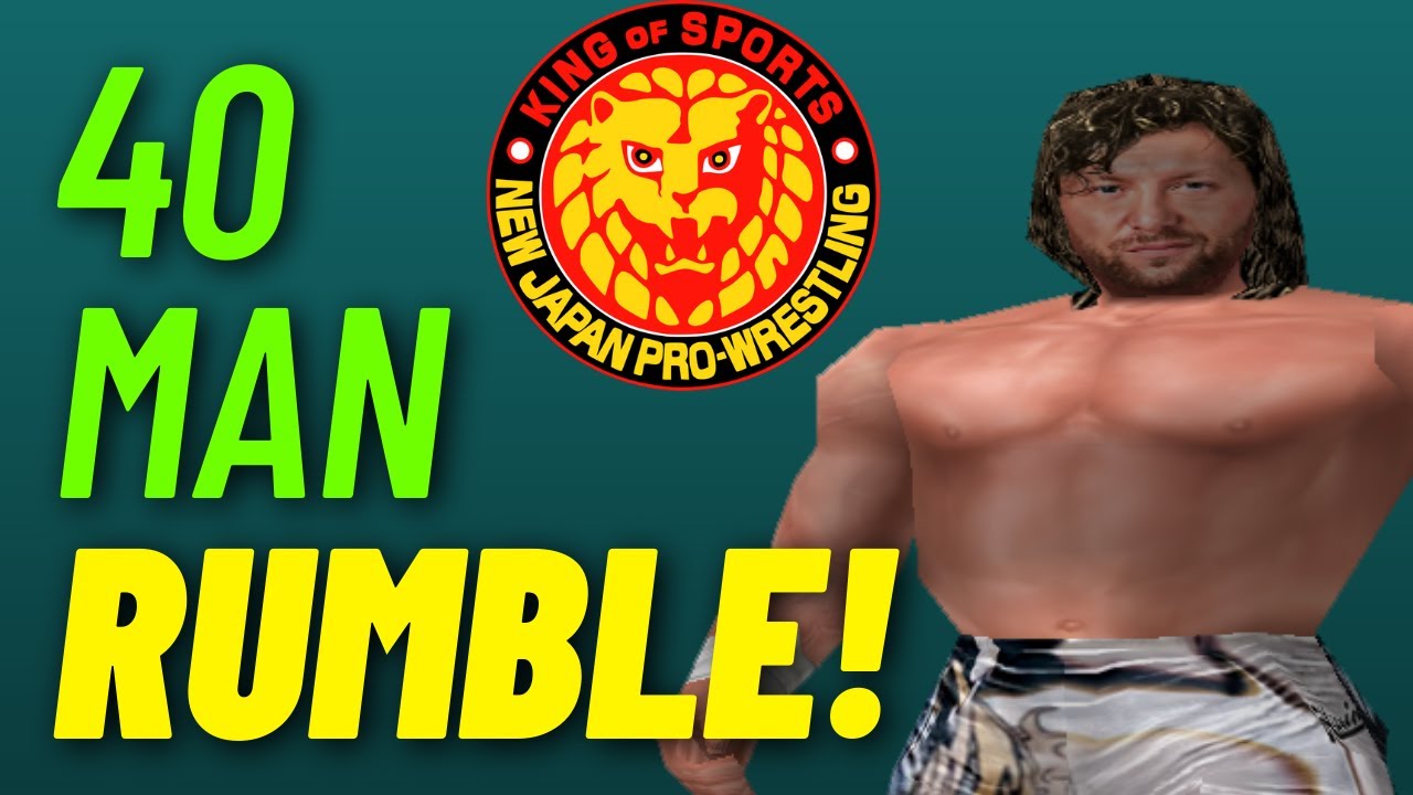 40 MAN NEW JAPAN RUMBLE | WWF No Mercy (NJPW Mod)